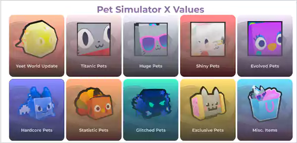 Pet Simulator X Values- PSX Value » Gaming Guide